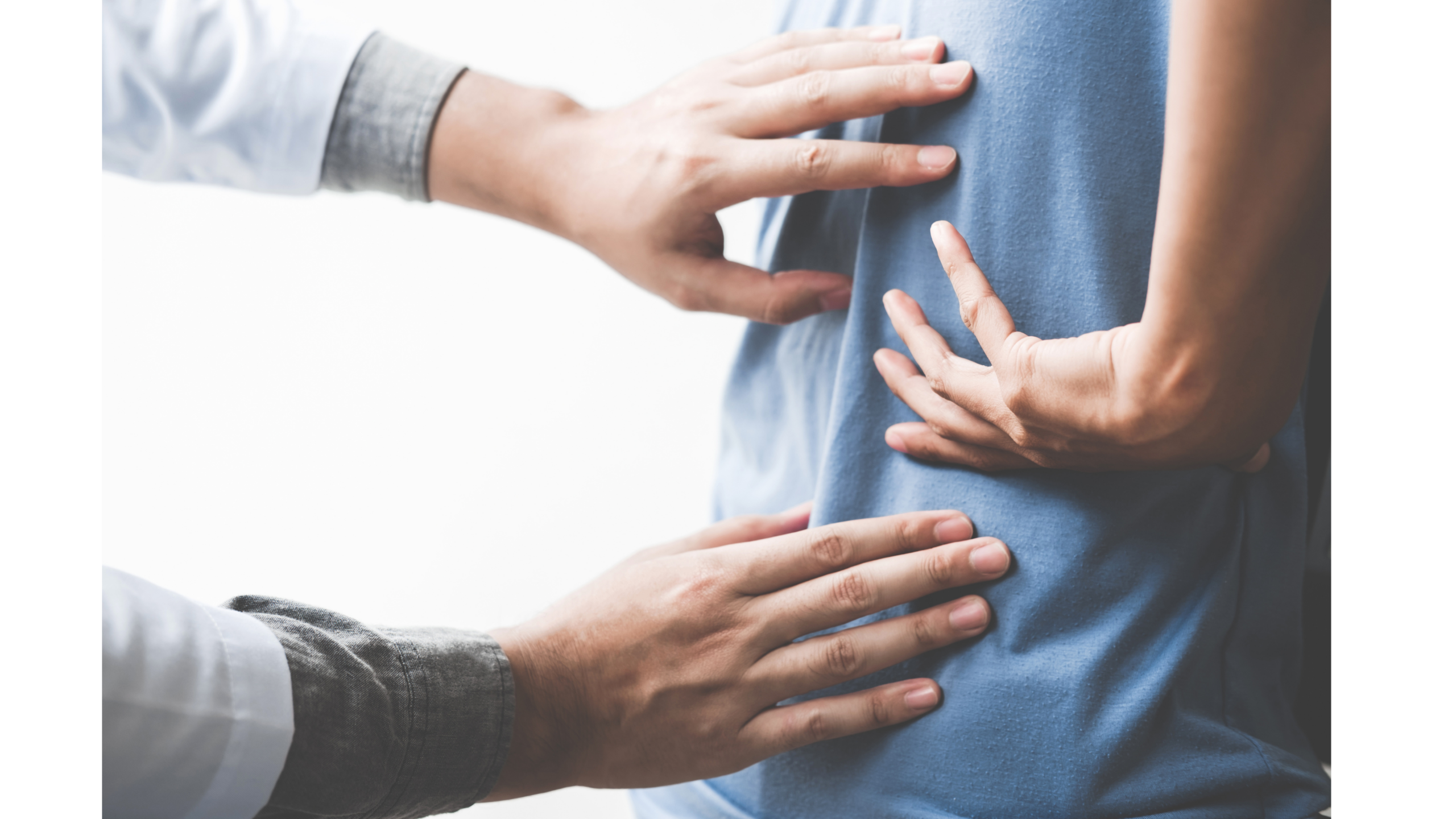 Physiotherapie am Rücken