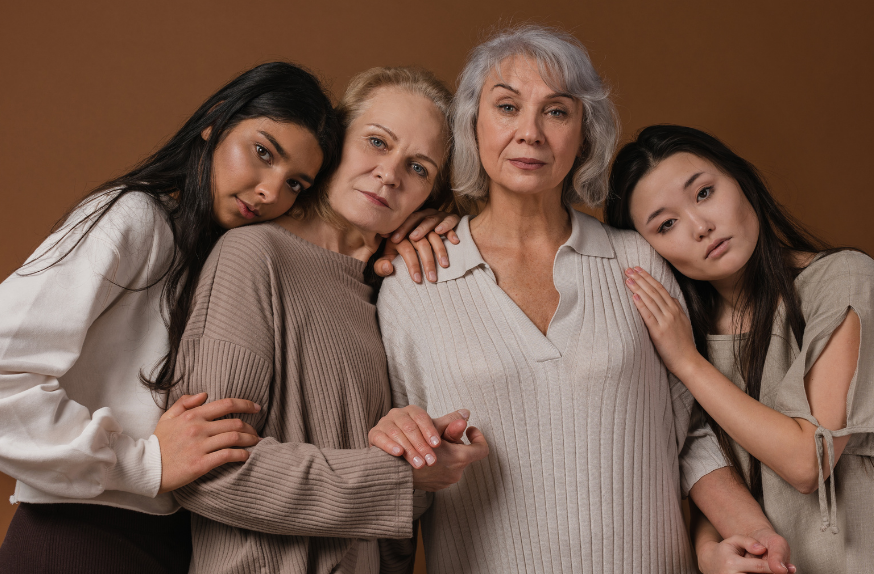 Frauen, unterschiedliche Lebensphasen